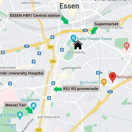 Apartment Design Apt. Messe•hbf•uniklinik